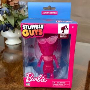 Stumble Guys Sparkle Barbie Mythic Limited Edition Action Figure Doll New Mattel